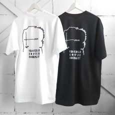 画像5: NEW "TROUBLE COFFEE" -SF MAP- Back Print Pocket T-Shirt　WHITE　size L, XL (5)