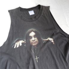 画像4: 2000's "Ozzy Osbourne" Cut off Print T-Shirt　BLACK　size L-XL (4)