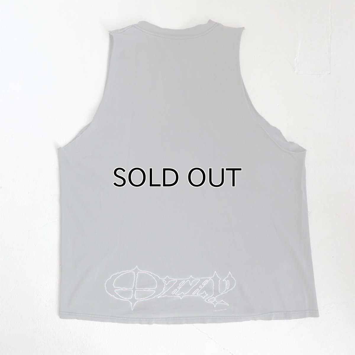 画像2: 2000's "Ozzy Osbourne" Cut off Print T-Shirt　BLACK　size L-XL (2)