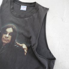 画像3: 2000's "Ozzy Osbourne" Cut off Print T-Shirt　BLACK　size L-XL (3)