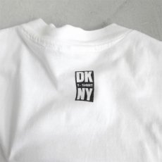 画像3: 1990's "DKNY JEANS" Print T-Shirt　WHITE/BLACK　size L (3)