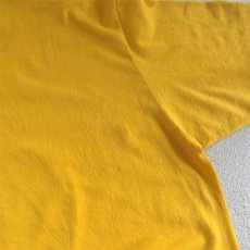 画像6: 1980's "BAT LOGO" Foam Print T-Shirt　YELLOW　size L (6)