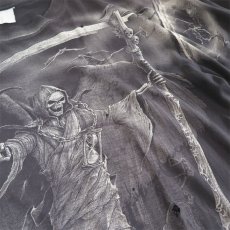 画像7: ~1990's "Grim Reaper" All Over Print T-Shirt　 BLACK　size XXL (7)