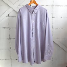 画像3: "ST. JOHN'S BAY" L/S Big Shirt　LAVENDER　size 4XL (3)