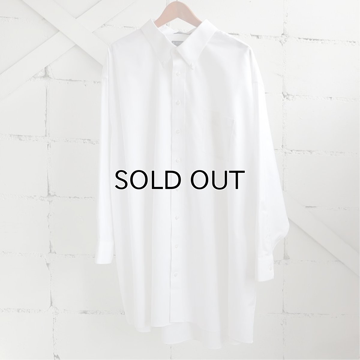 画像4: "STAFFORD" L/S Big Shirt　WHITE　size 4XL(20) (4)