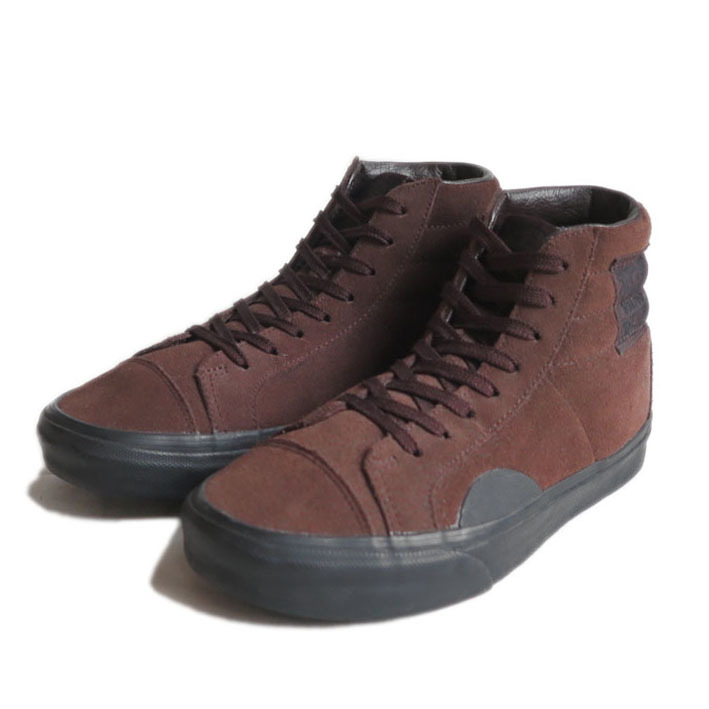 画像1: NEW VANS "NATIVE AMERICAN" Suede Skate Shoes　color : BROWN / BLACK　size US 8 (1)